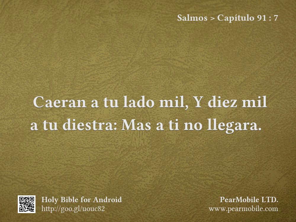 Salmos, Capítulo 91:7